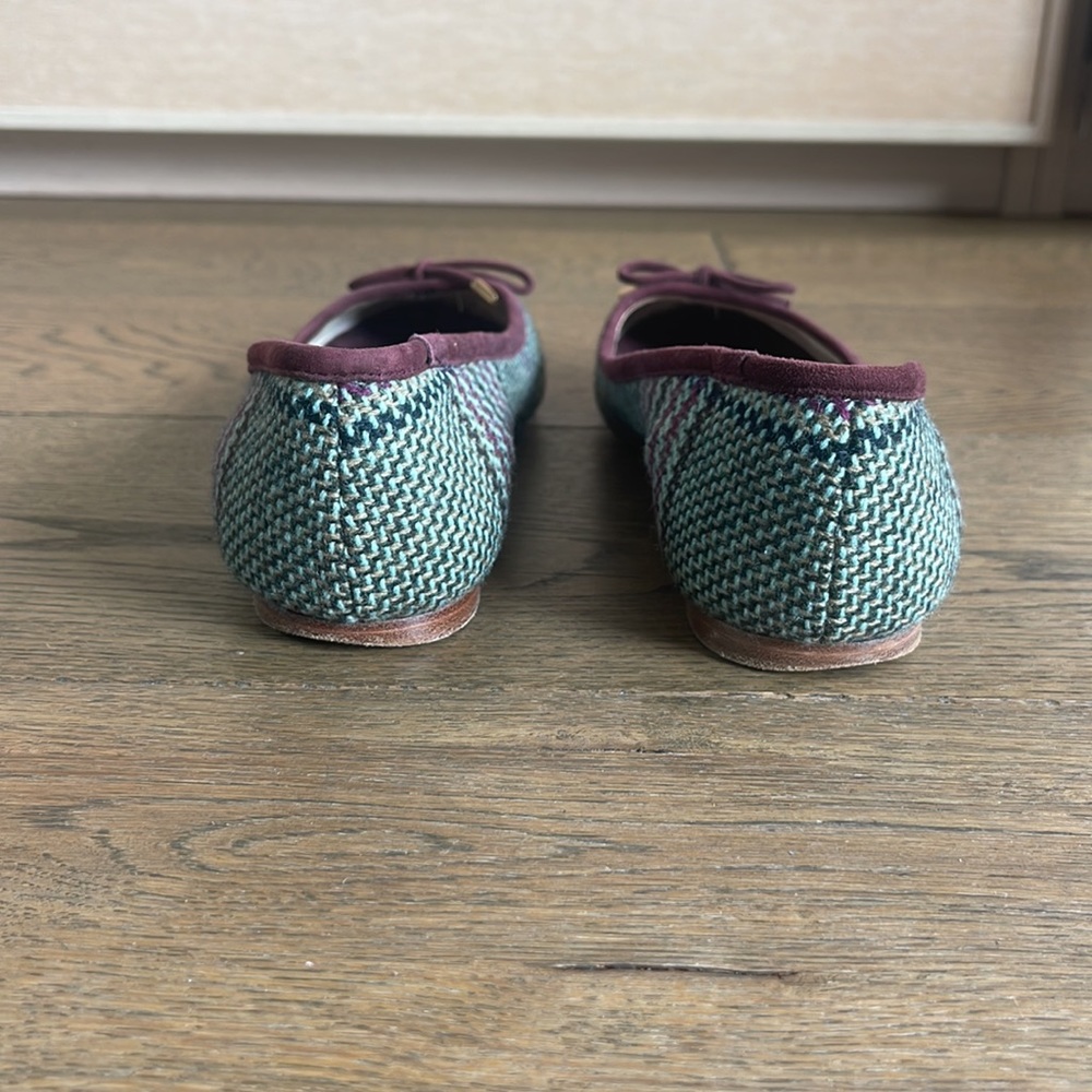 Burberry tweed flats - Picture 4 of 5